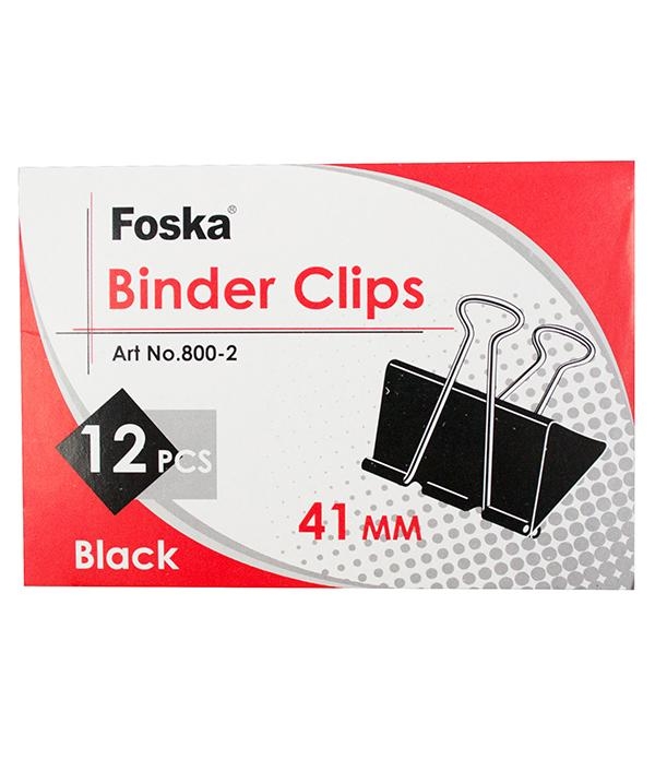 Binder clip black 41mm