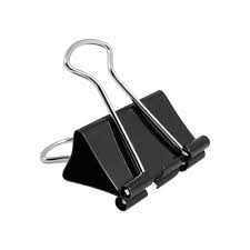 Binder clip black 19mm