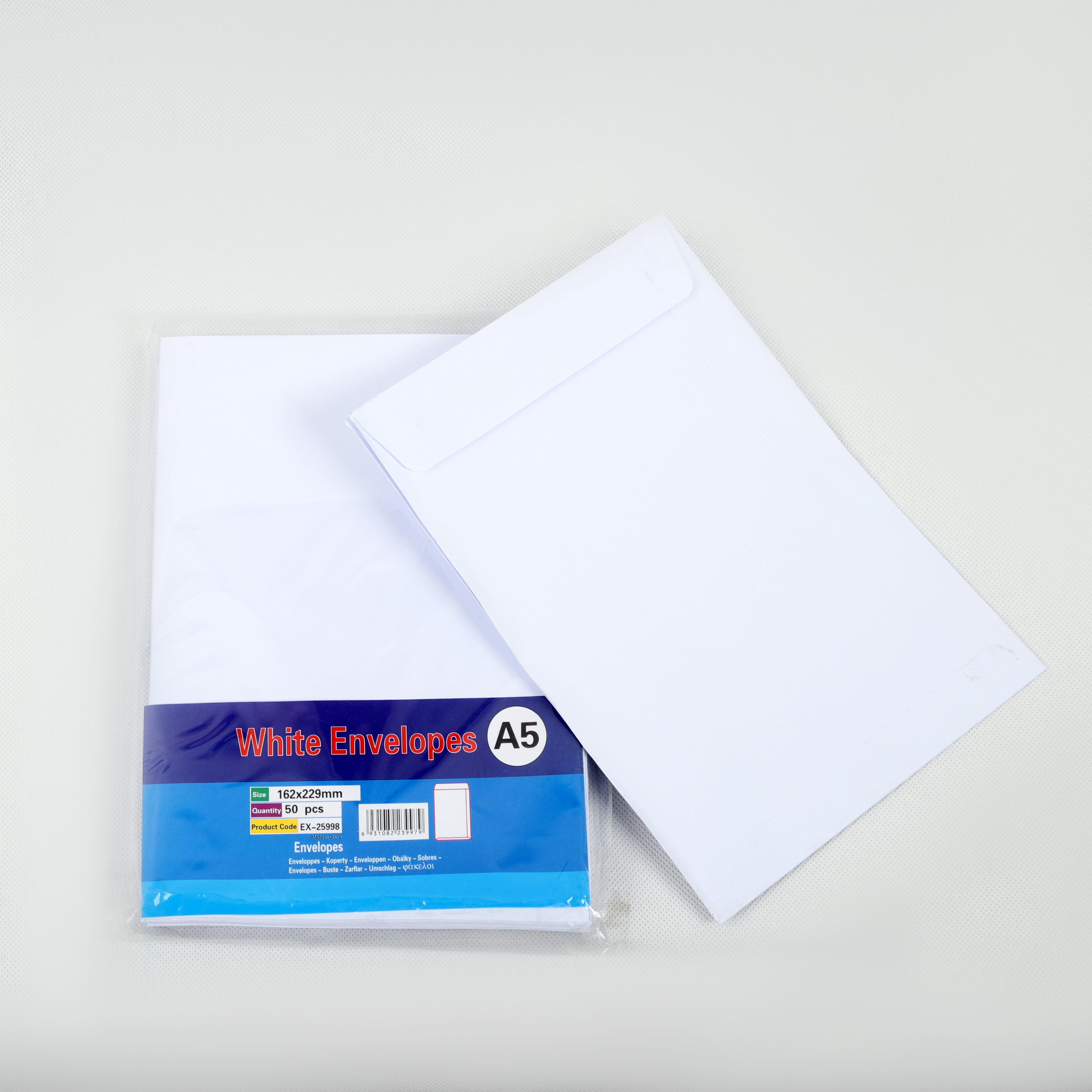White envelope A5